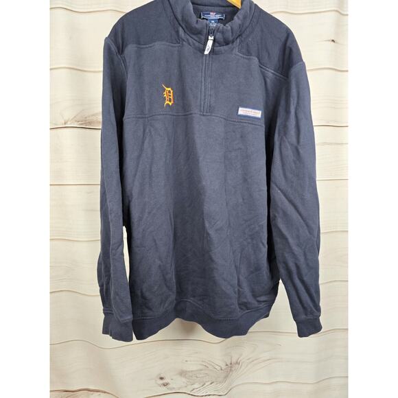 Vineyard Vines Sankaty Pullover Mens XXL Detroit Tigers #D - Picture 2 of 7